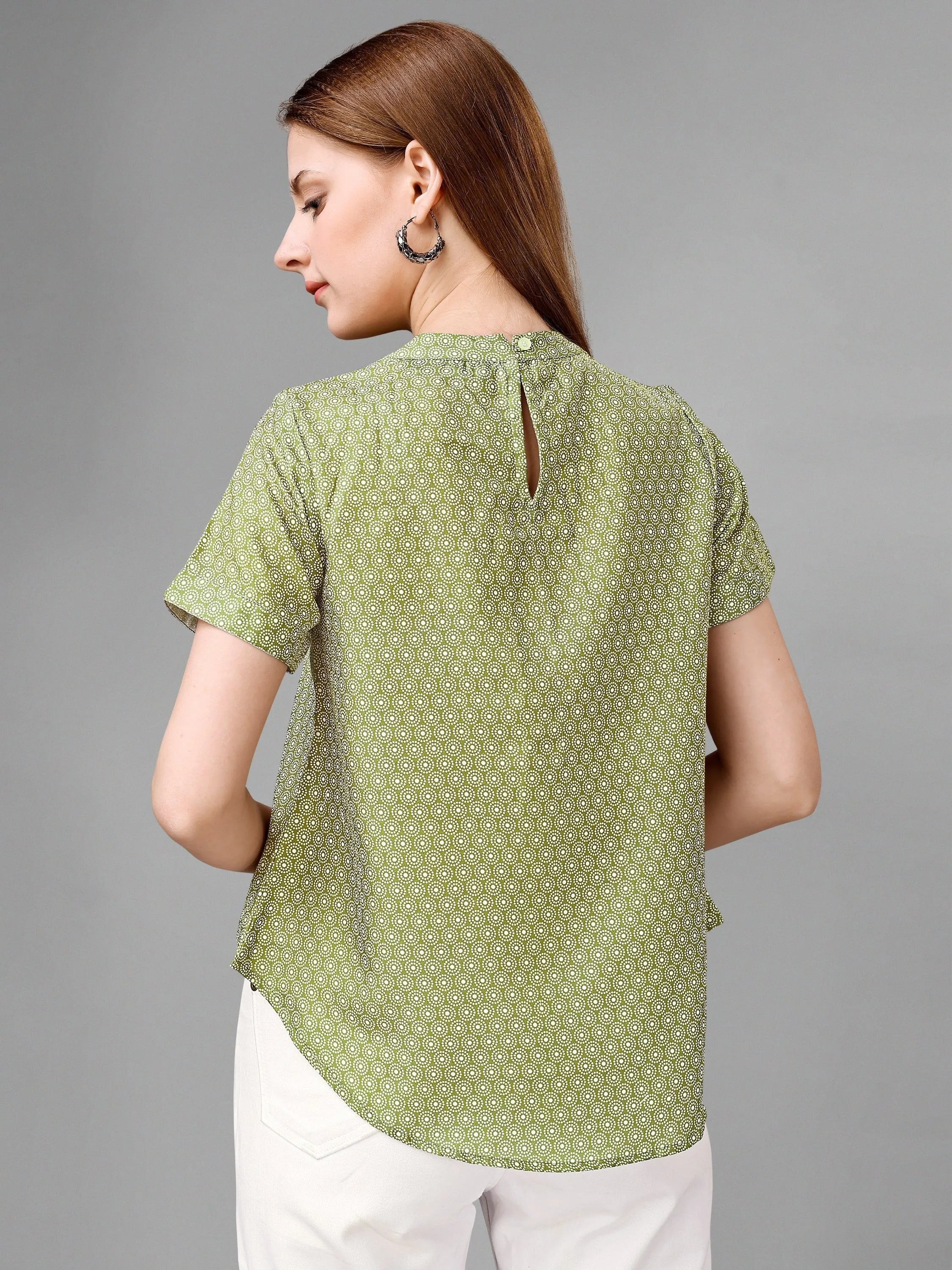 Citron Green Womens Top