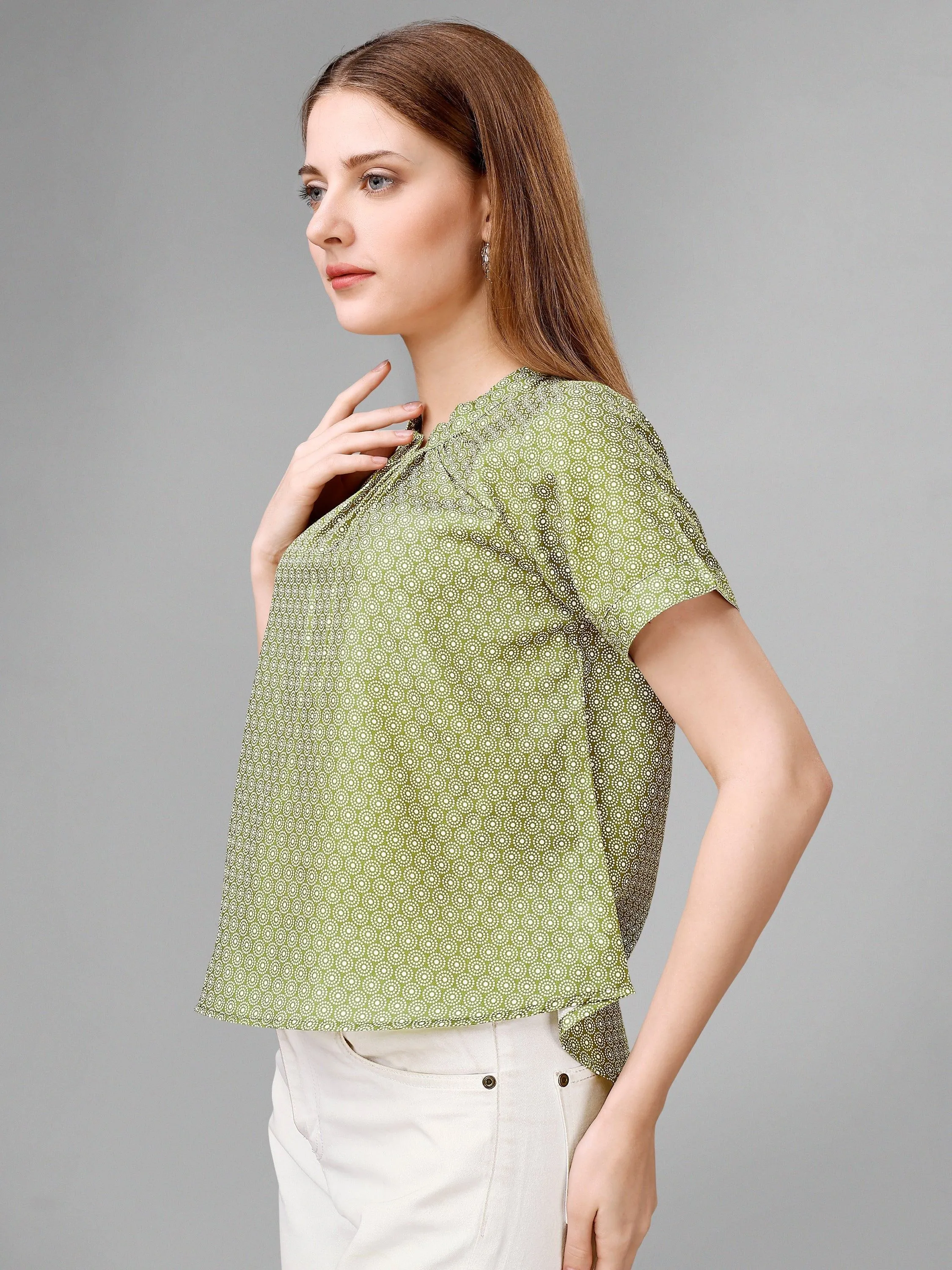 Citron Green Womens Top