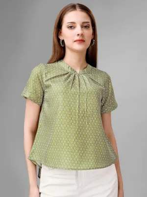 Citron Green Womens Top