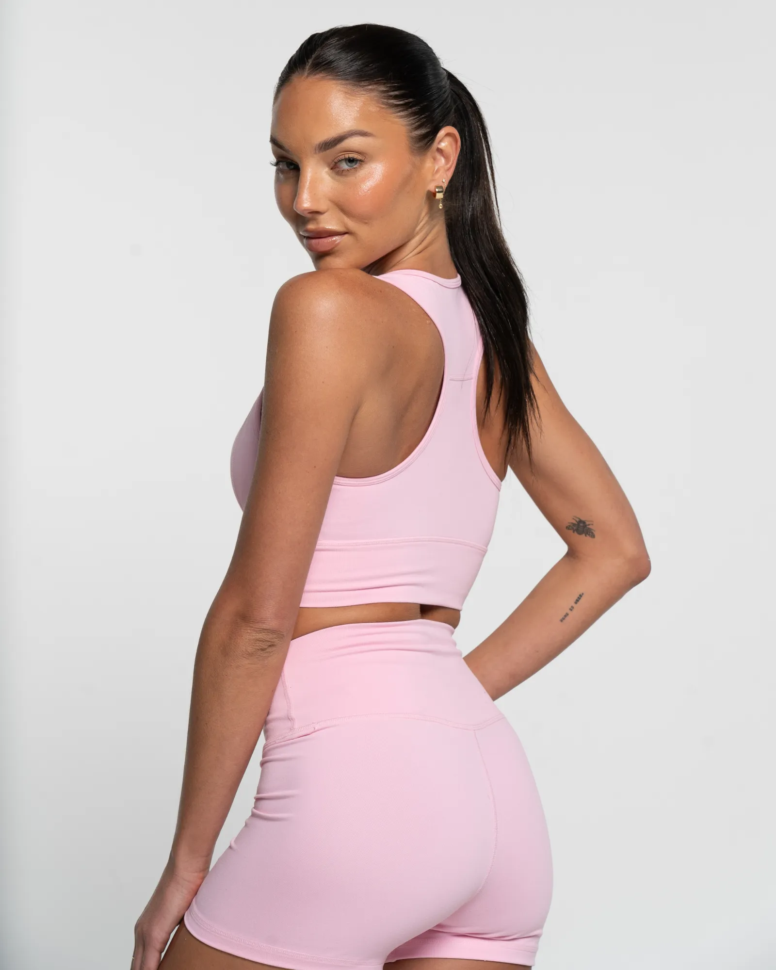 Classic Crop - Baby Pink