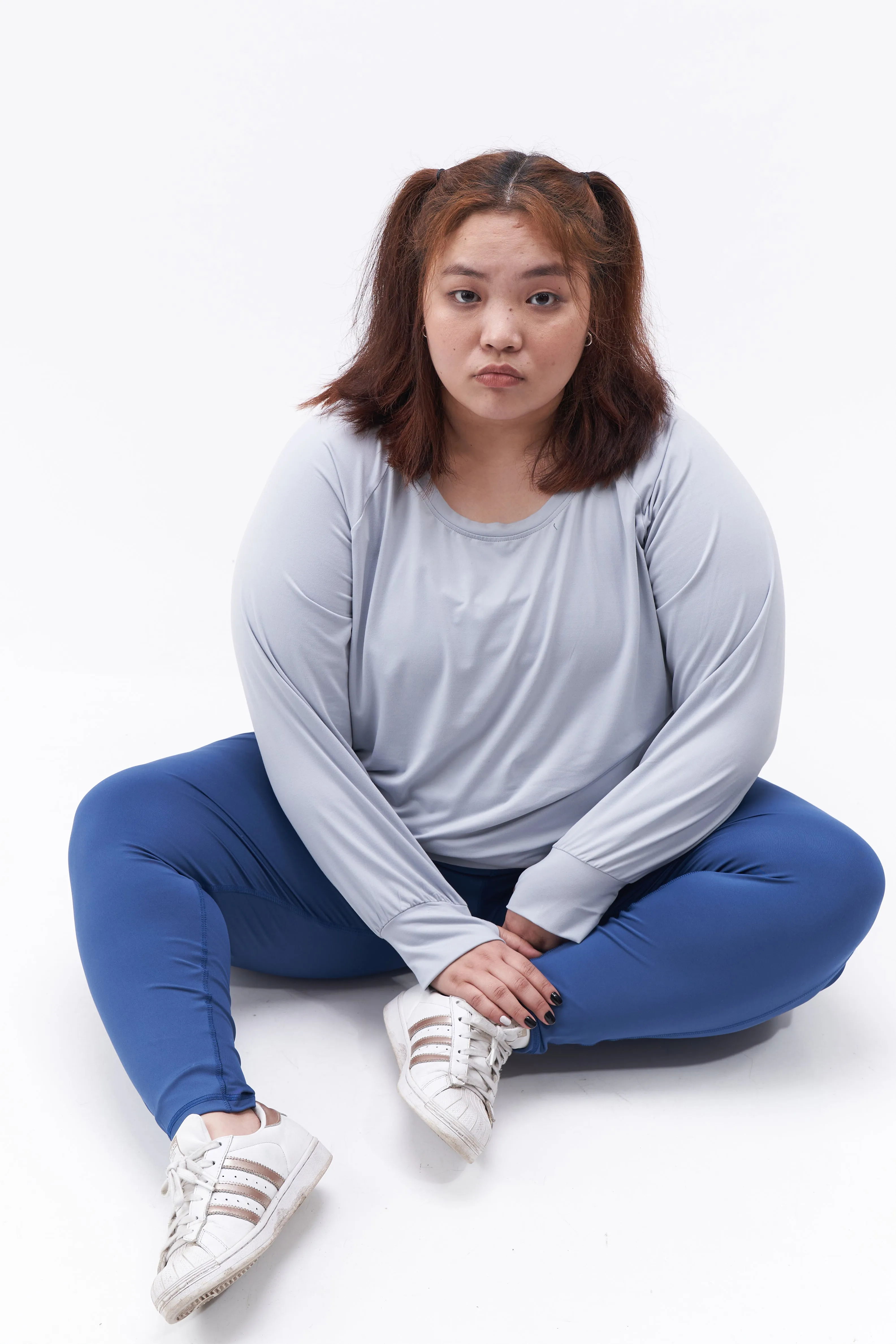 Classic Long Sleeve Top: Grey