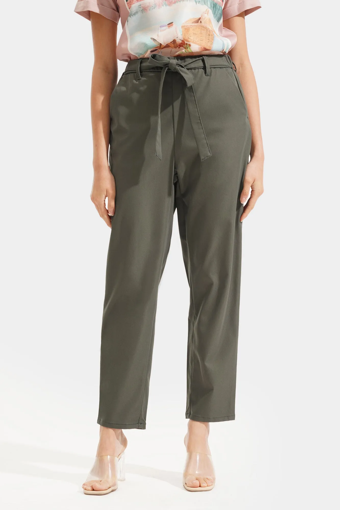 Comfy Series Tie Waist Cozy Pants