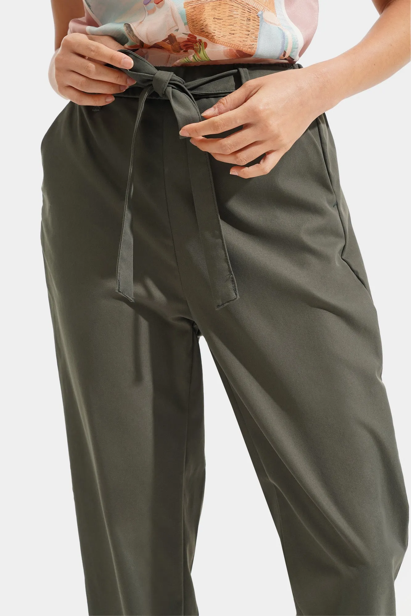 Comfy Series Tie Waist Cozy Pants