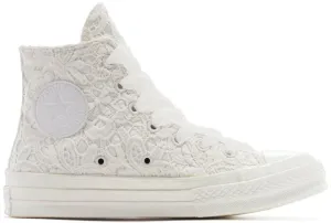 Converse Chuck Taylor All Star 1970s Hi Top Crochet Satin Vintage White/Black