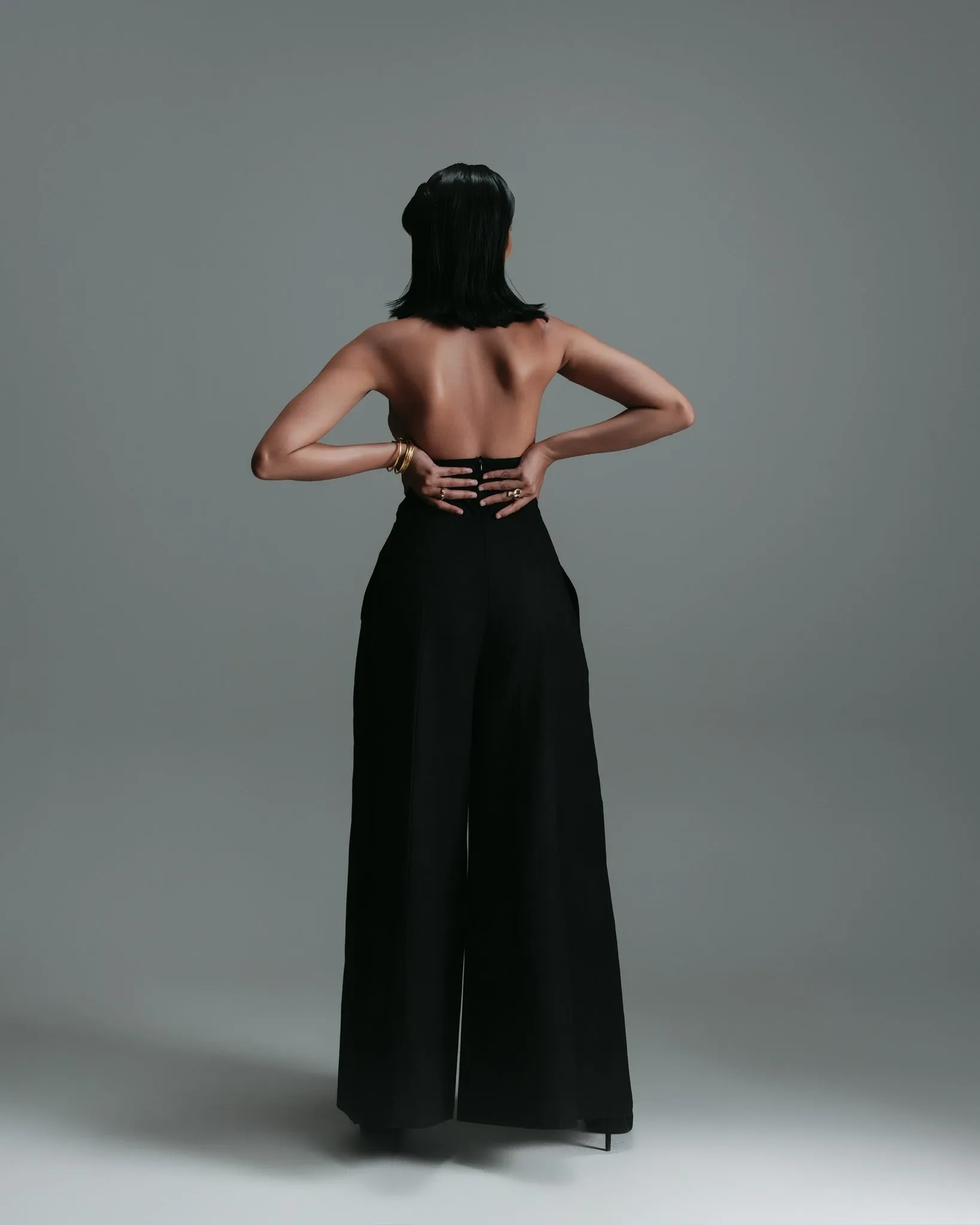 Corset Pants Midnight Black