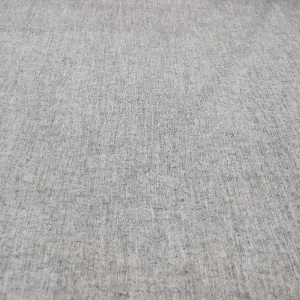 Cotton Linen Ramie Blend, Black - 2.85m remnant piece