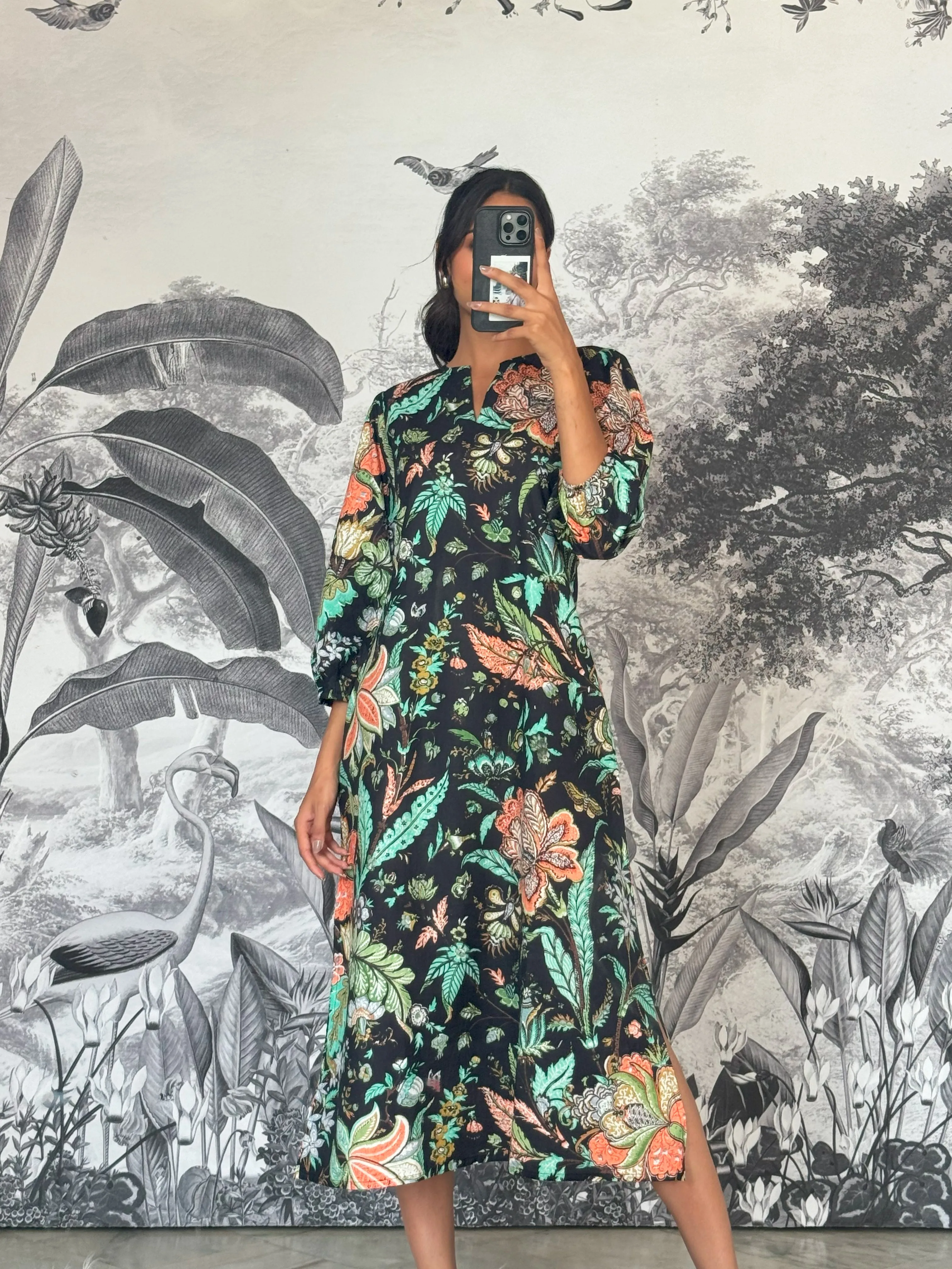 Cotton Printed Dress