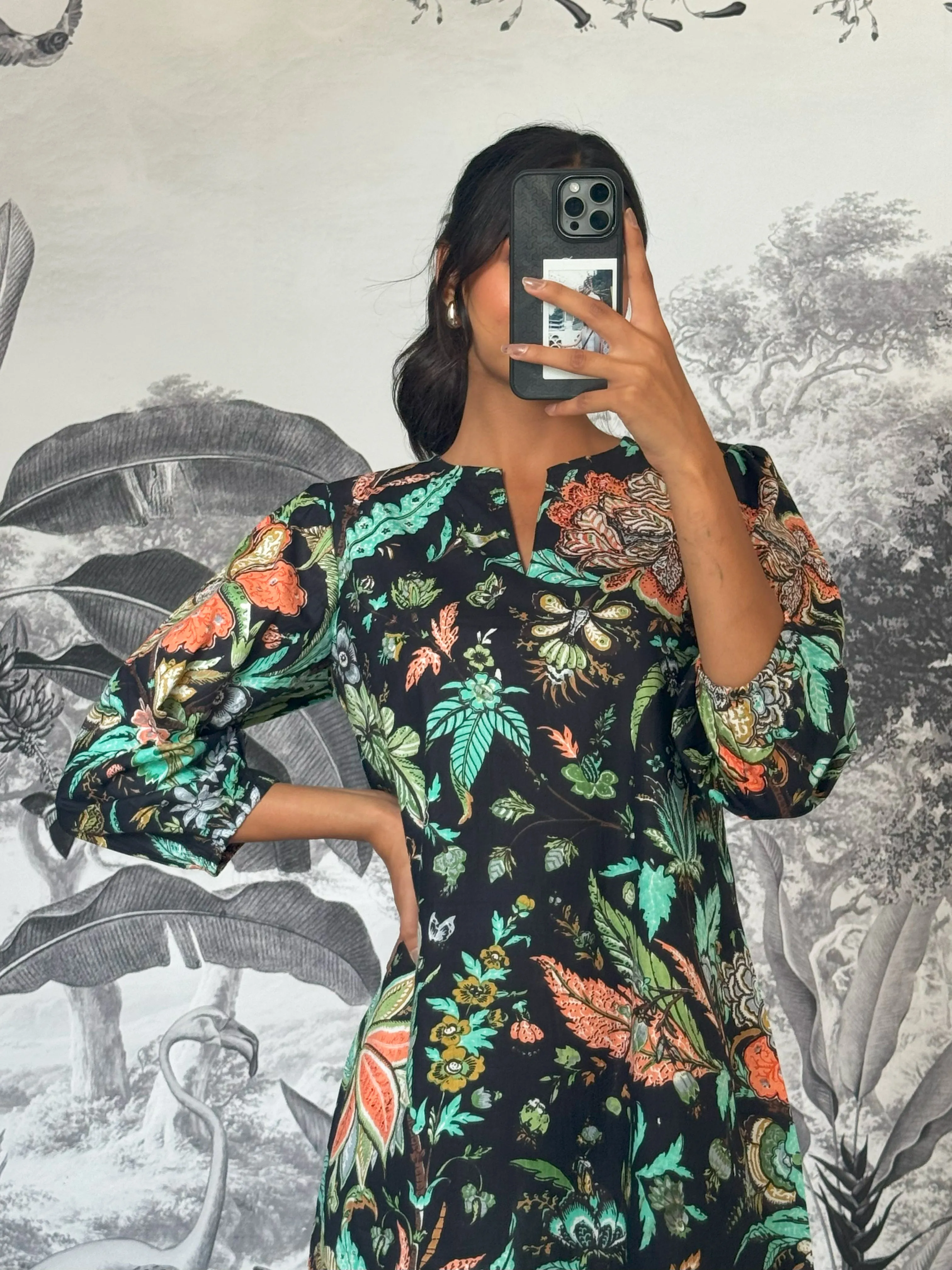 Cotton Printed Dress