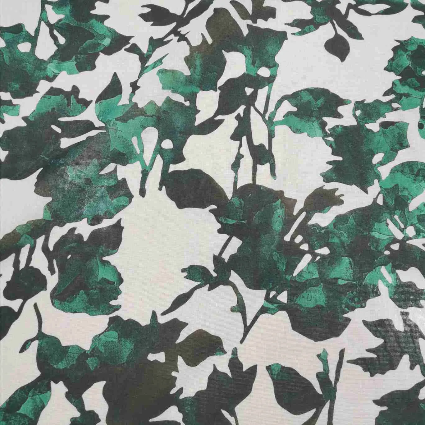 Cotton Voile, Summer Vine - 45cm remnant