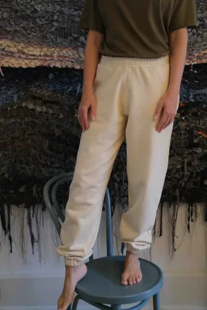 Cozy Club Sweatpants - Creme