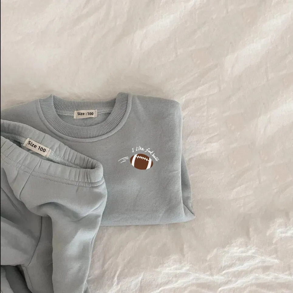 Cozy Embroidered Winter Baby Set