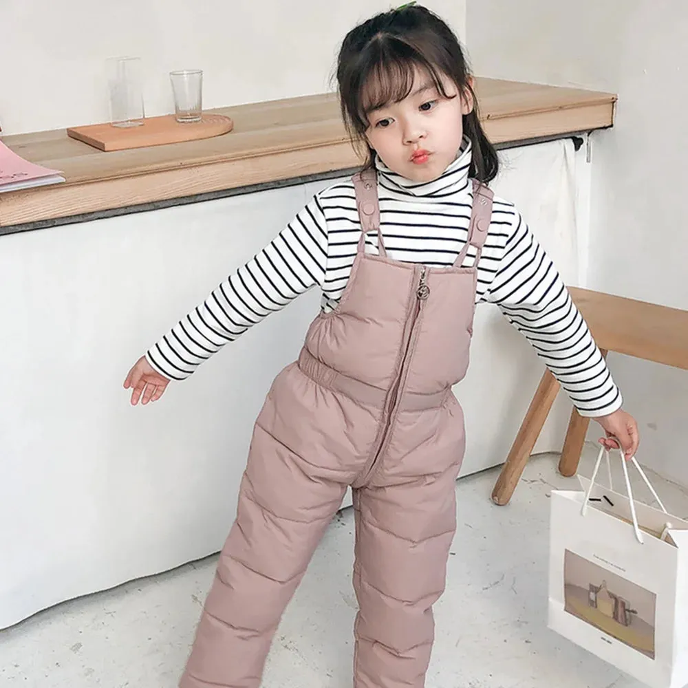 Cozy Kids' Winter Down Pants