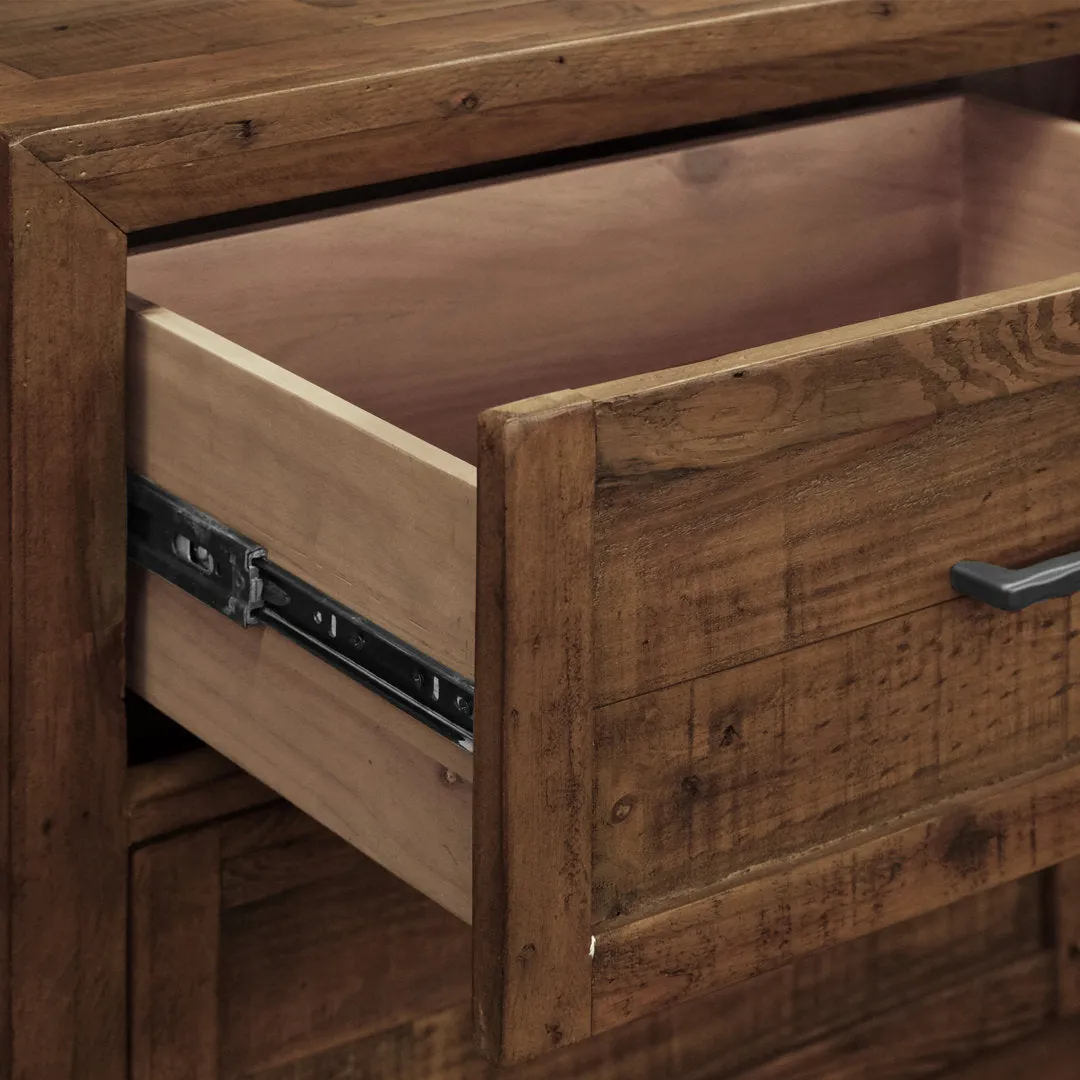 Craigsville 7 Drawer 63" W Solid Wood Dresser Three Posts™