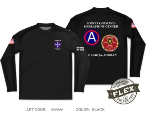 CUSTOM 1TSC OCP|364th ESC Core Men's LS Flex Performance Tee - 5QtbST