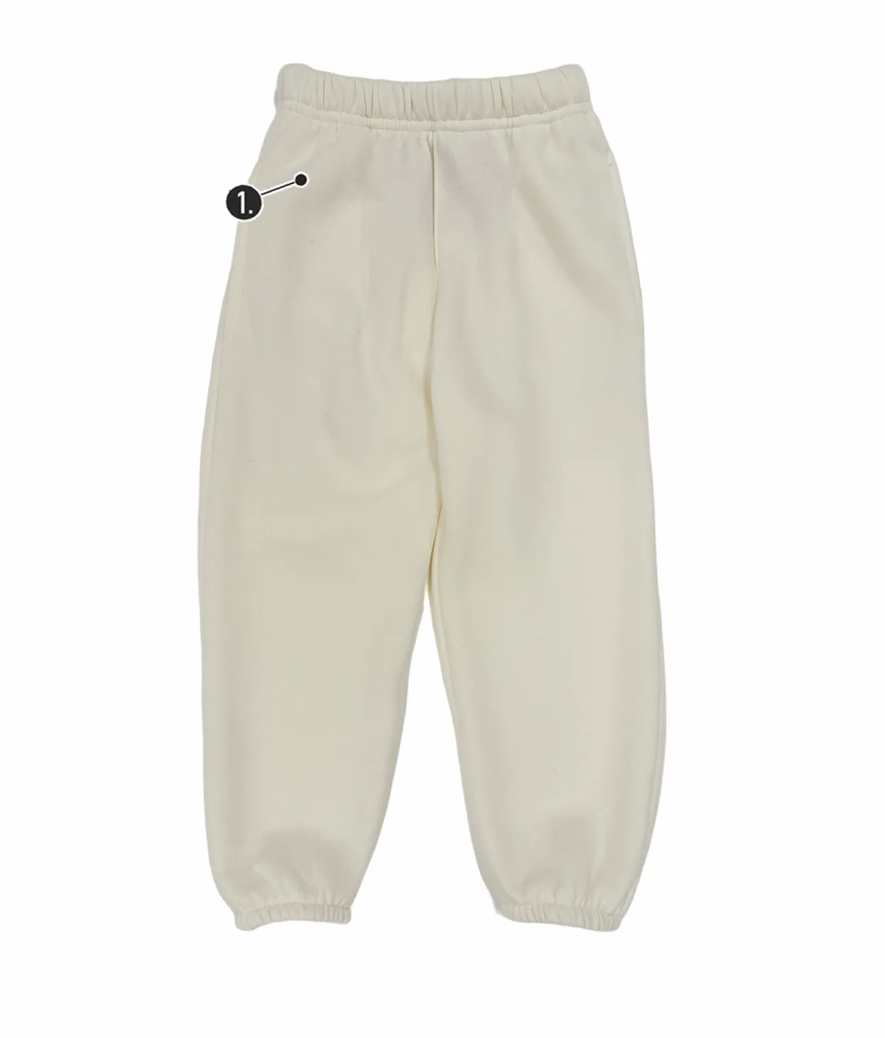 Customizable Spooky Single Mini Embroidery Kids' Sweatpants (Copy)