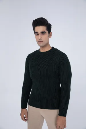 Dark Green Gents Sweater