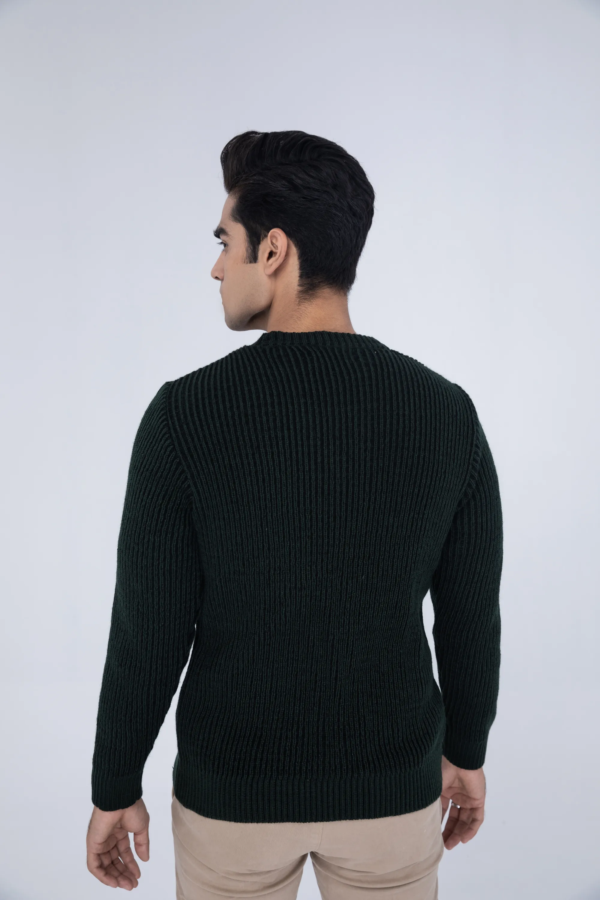 Dark Green Gents Sweater