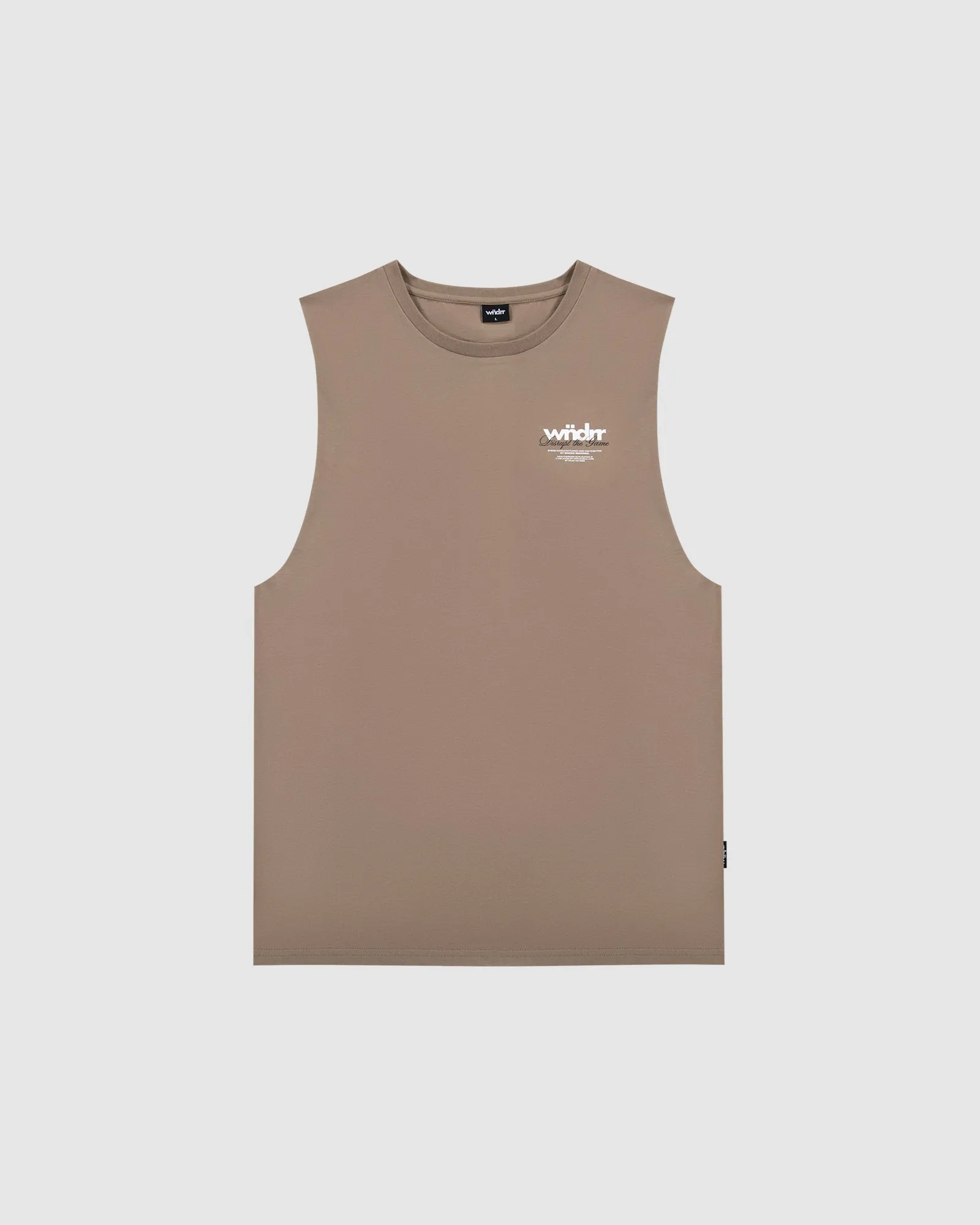 DISRUPT MUSCLE TOP - TAUPE