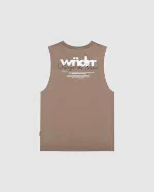 DISRUPT MUSCLE TOP - TAUPE