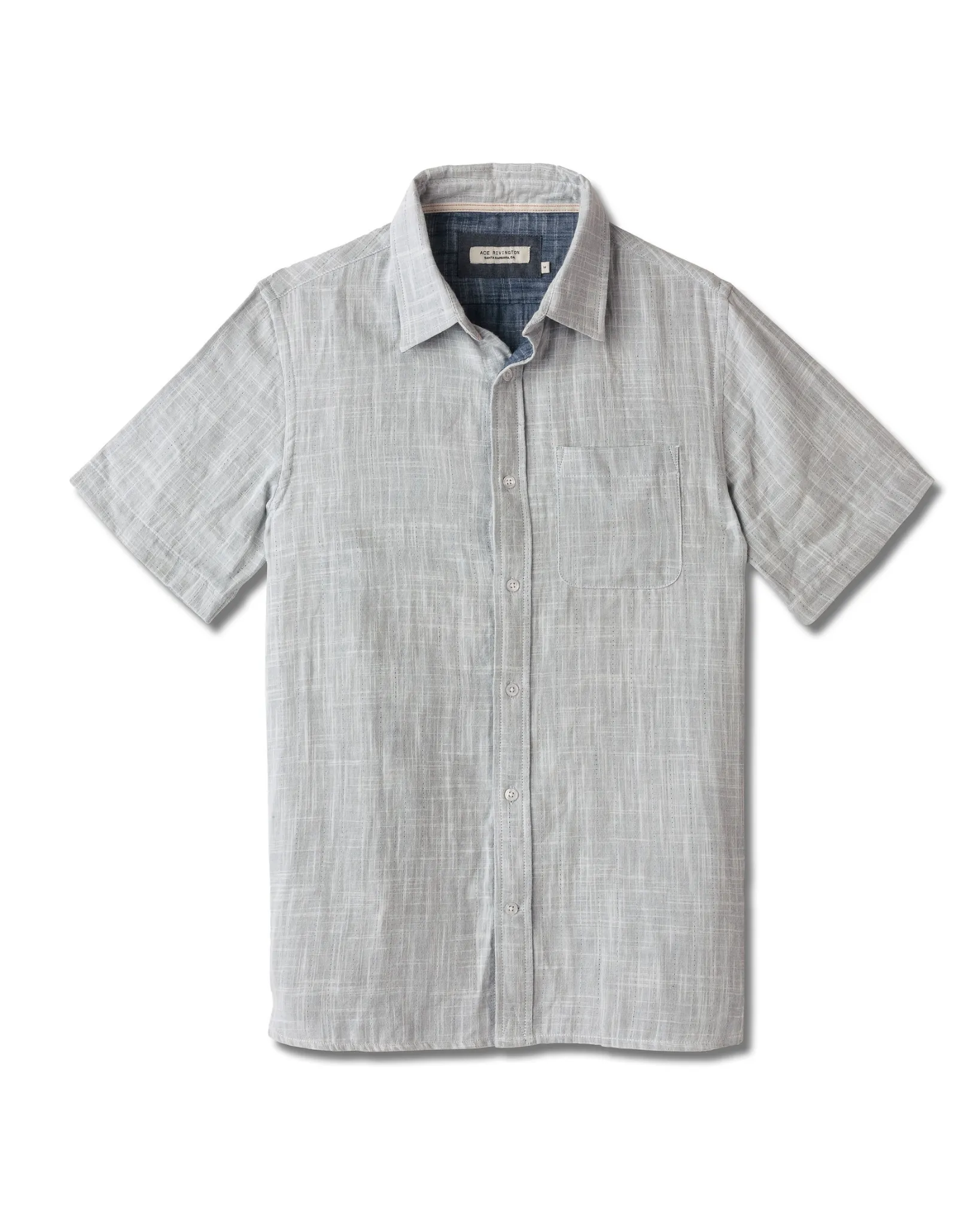 Double Gauze - Short Sleeve - Natural Slub