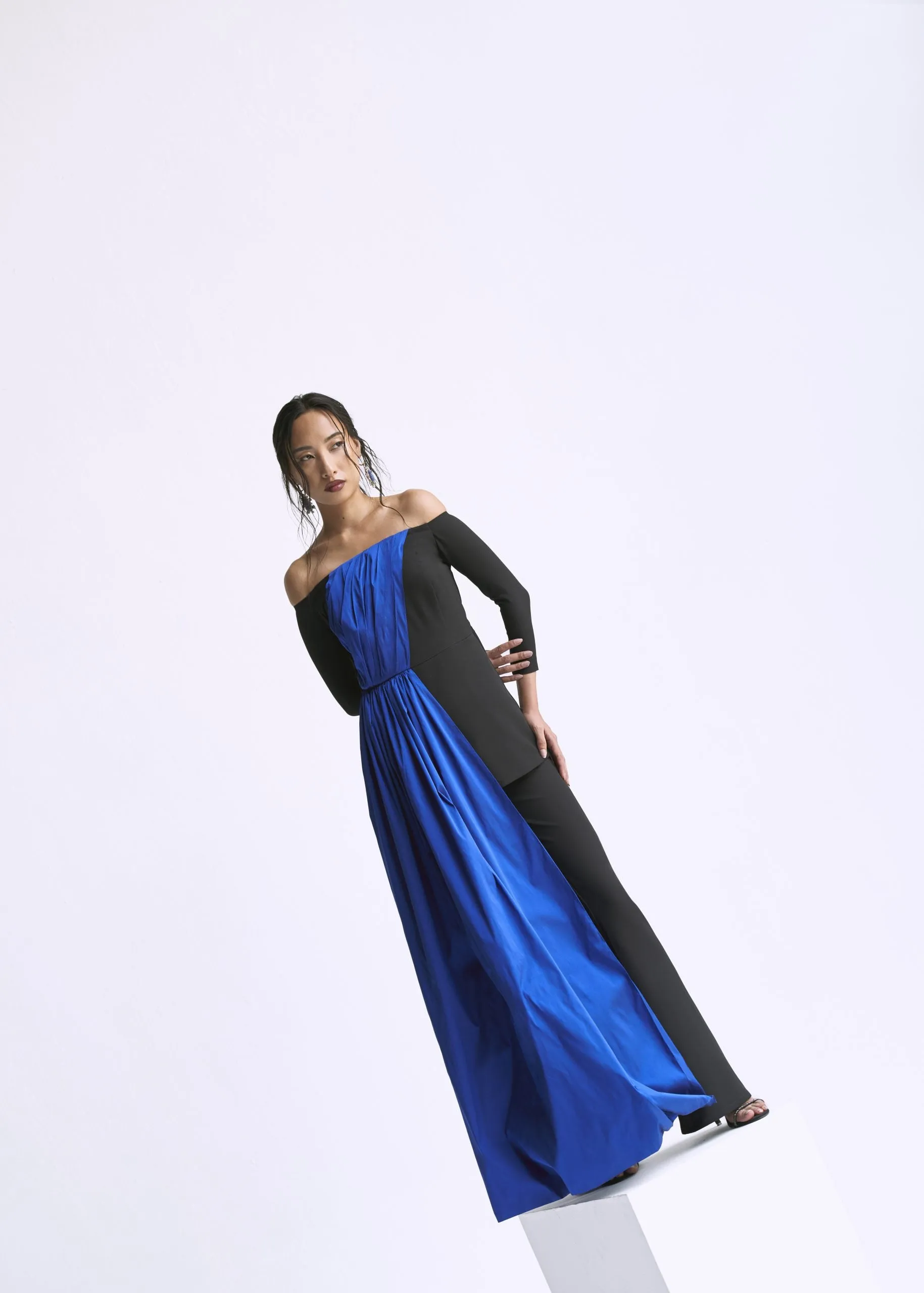Draped Contrast Cord Set