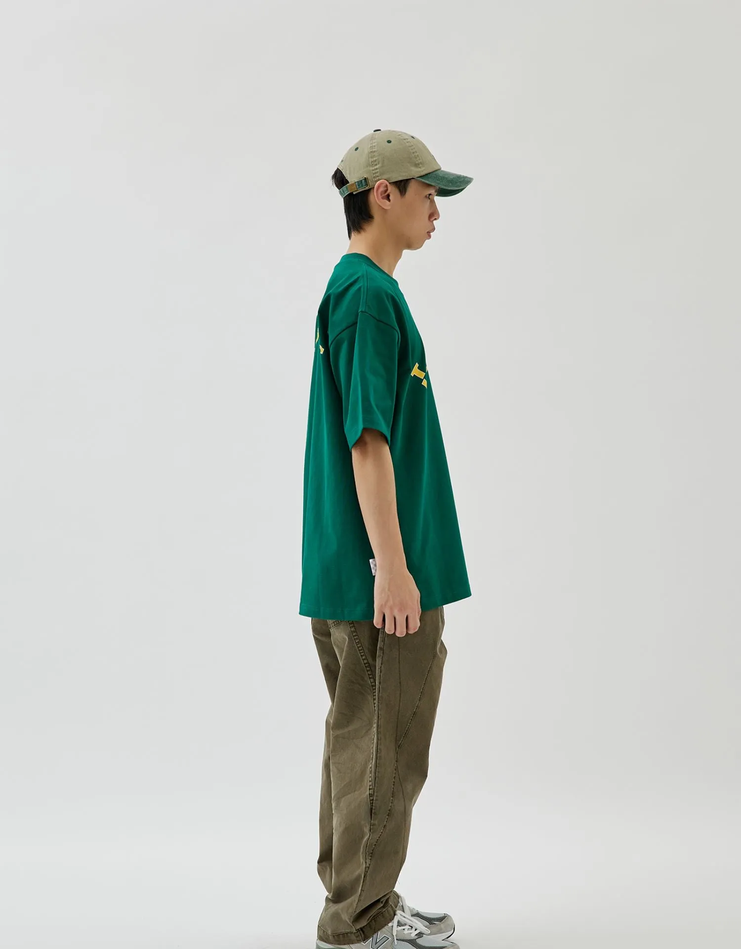 Dye Patchwork Pants