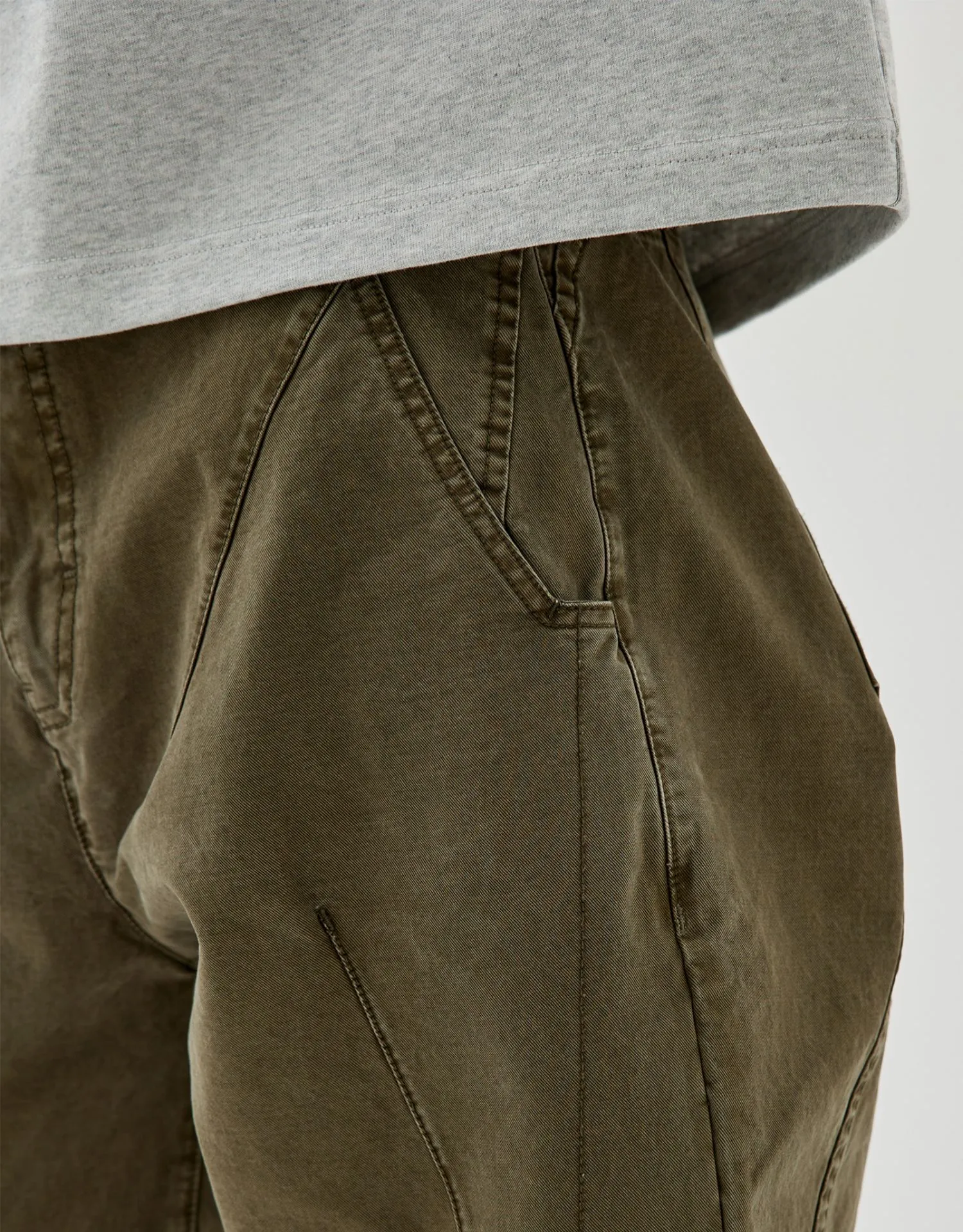 Dye Patchwork Pants