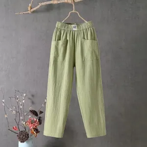 Effortless Casual Tapered Pants