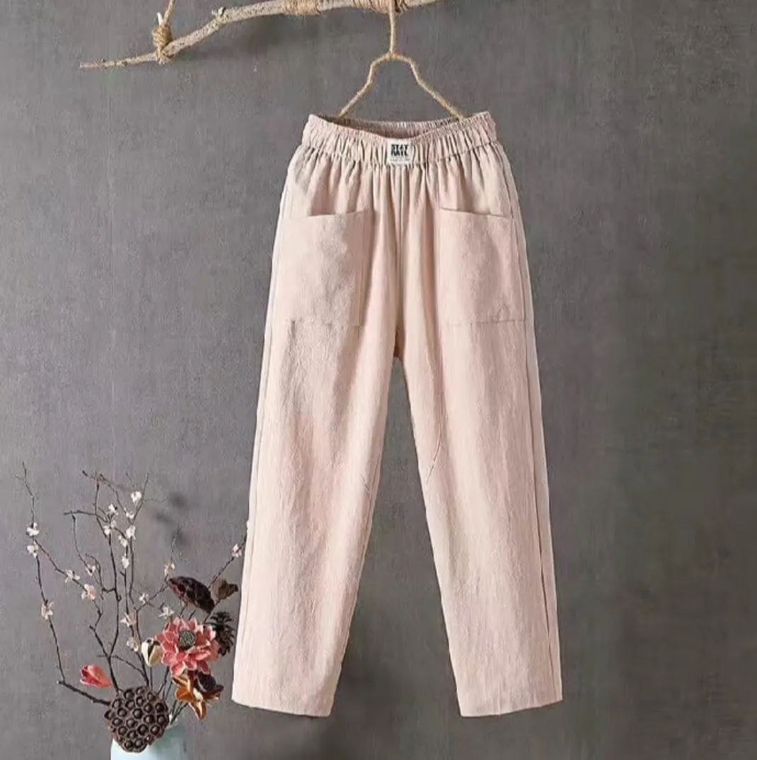 Effortless Casual Tapered Pants