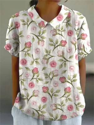 Eleanor - Floral Shirt for Ladies - Fresh & Lightweight