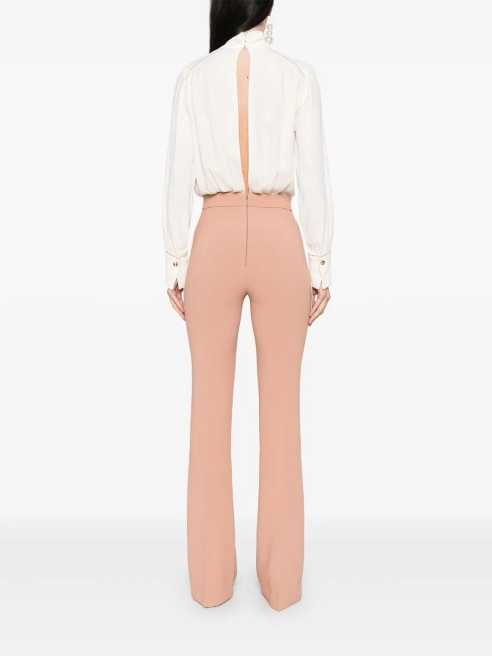 ELISABETTA FRANCHI Chic Tailored Trousers for Women - Spring Summer Collection