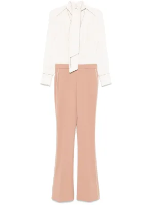 ELISABETTA FRANCHI Chic Tailored Trousers for Women - Spring Summer Collection