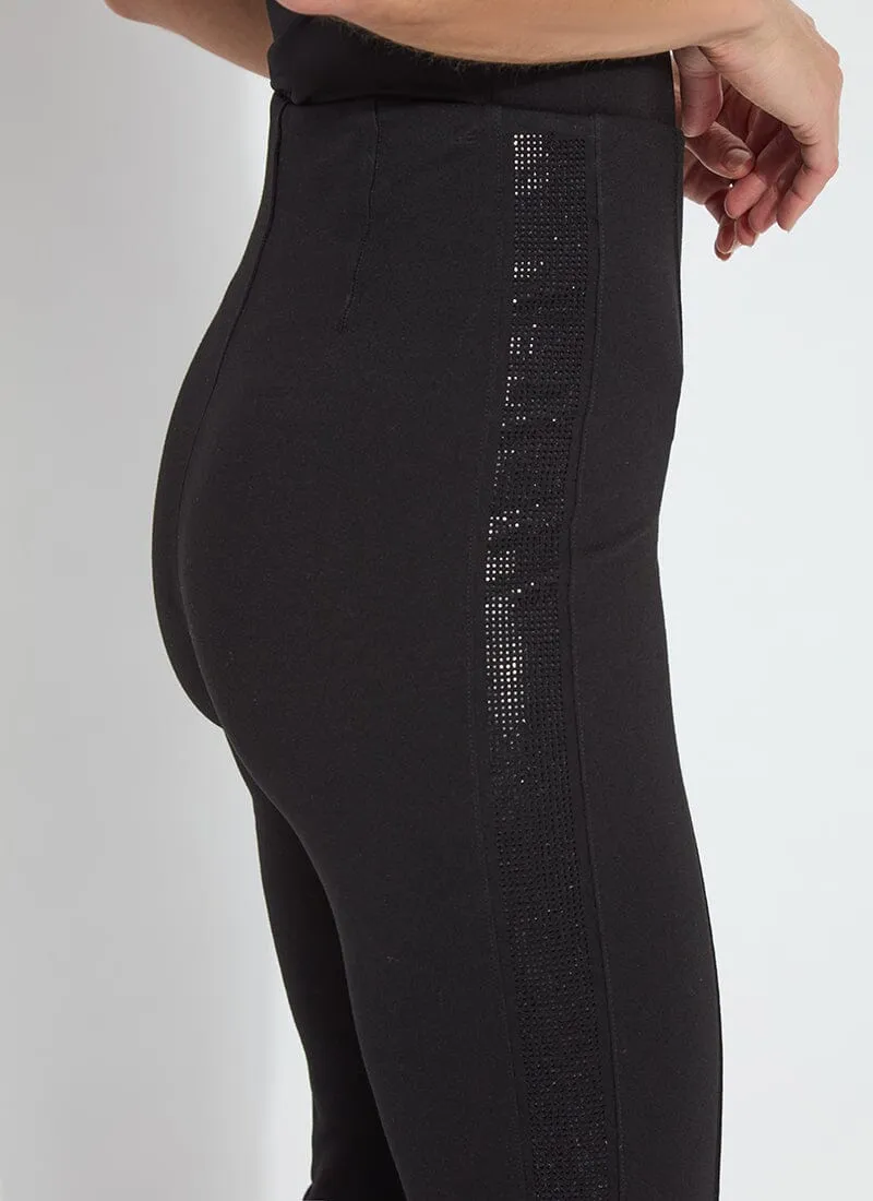 Elysse Embellished Crystal Pant (32.5" Inseam)