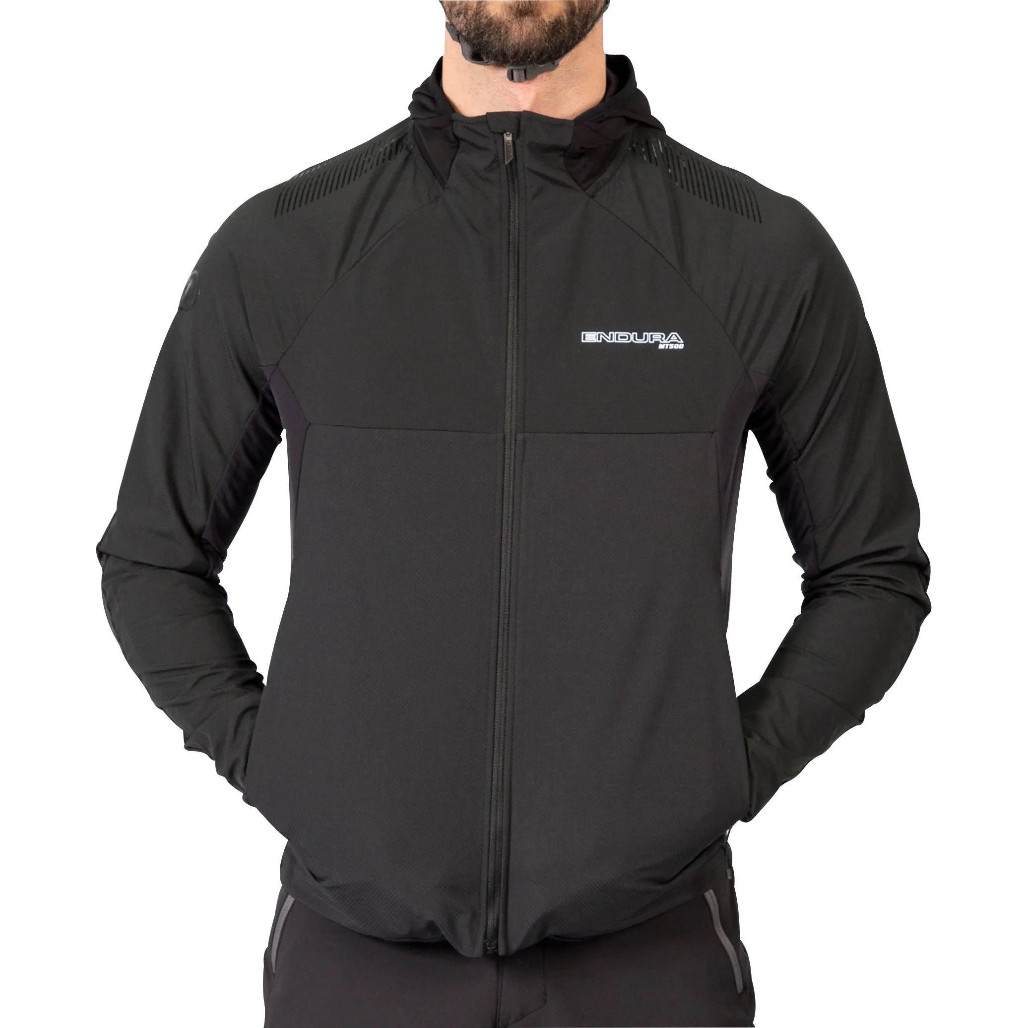Endura MT500 Thermo II Long Sleeve Mens Cycling Jersey - Black
