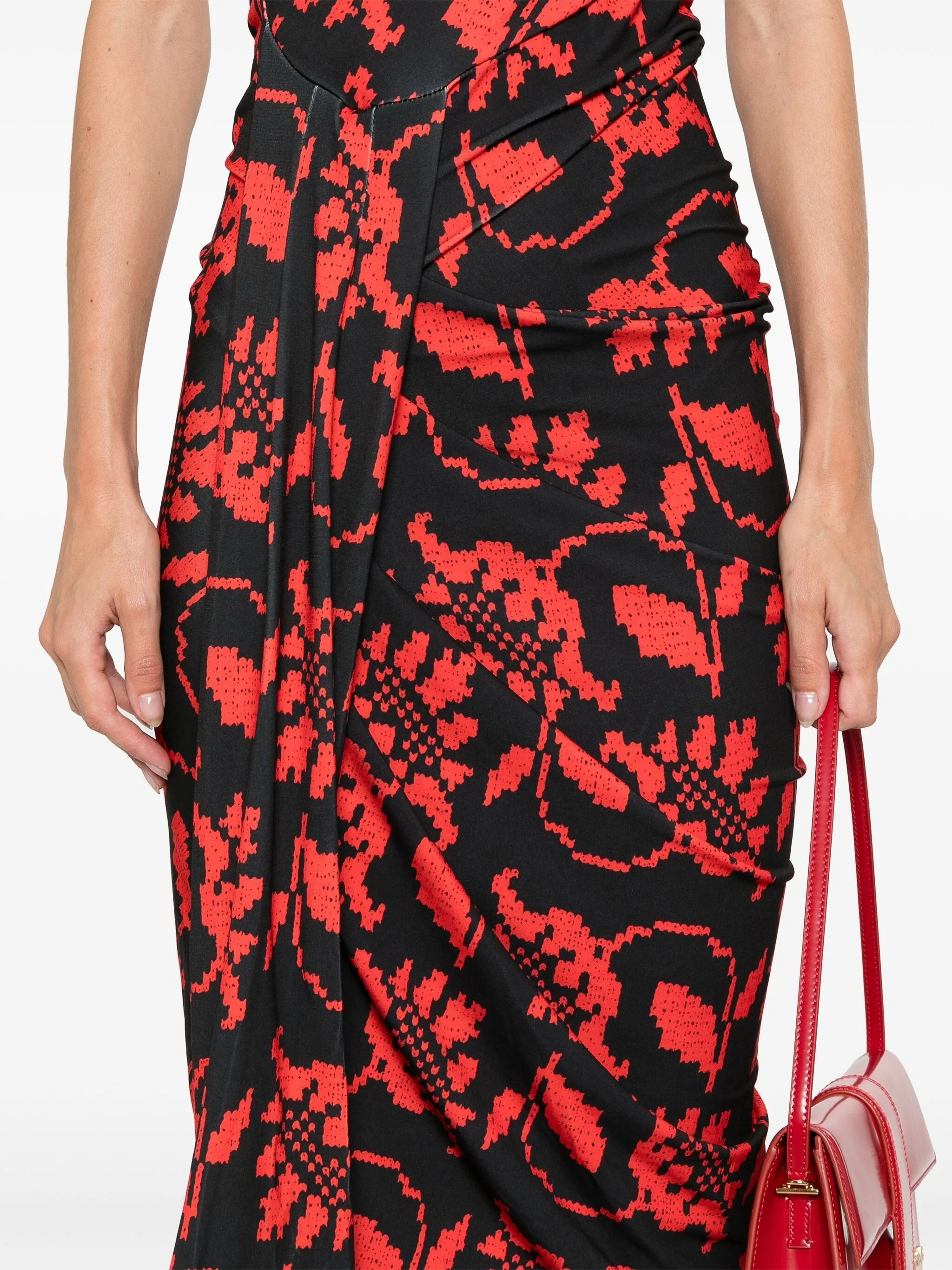 Essentiel Galles Printed Dress