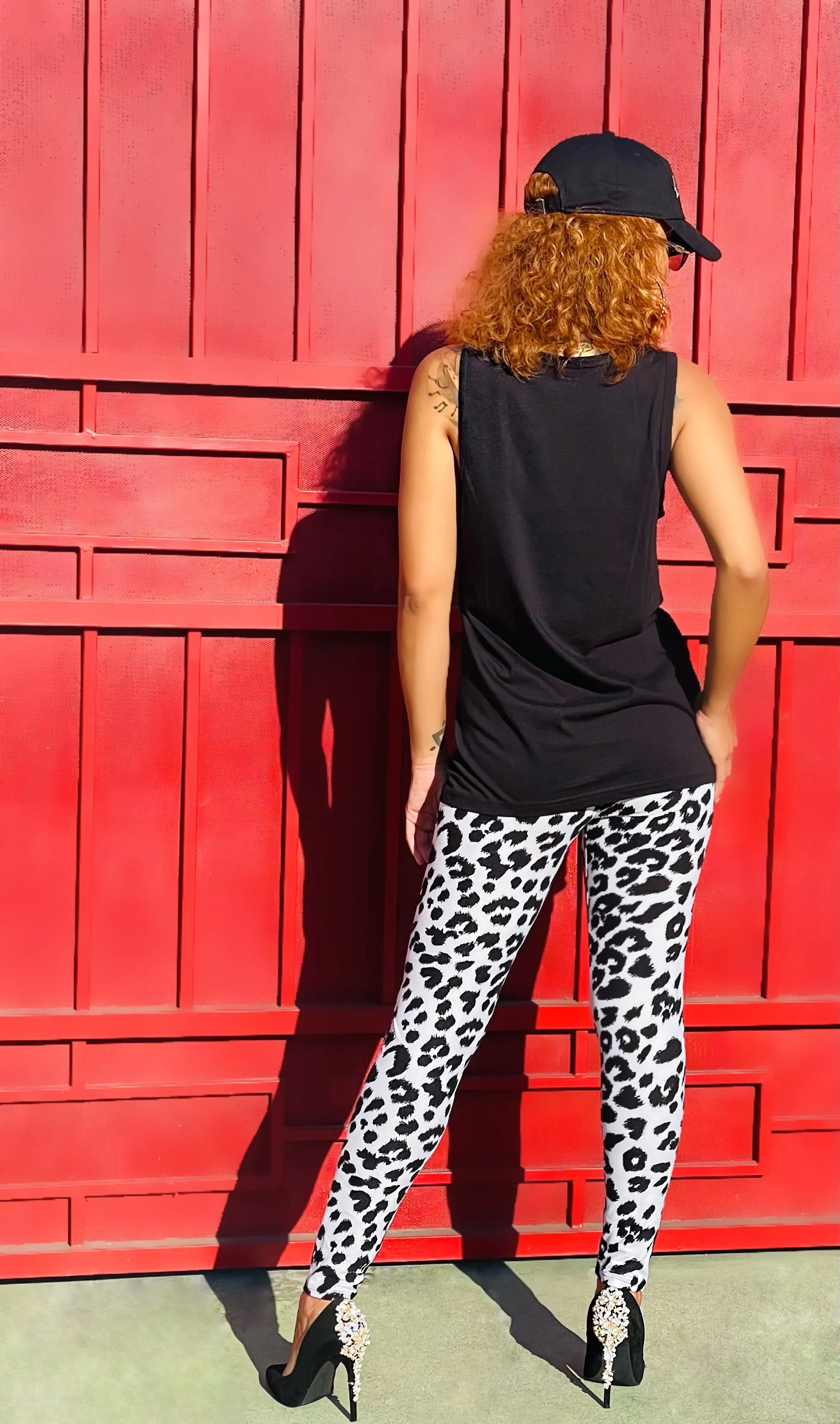 Fallon Aurielle Unisex Signature Classic Tank Top (Black & White)