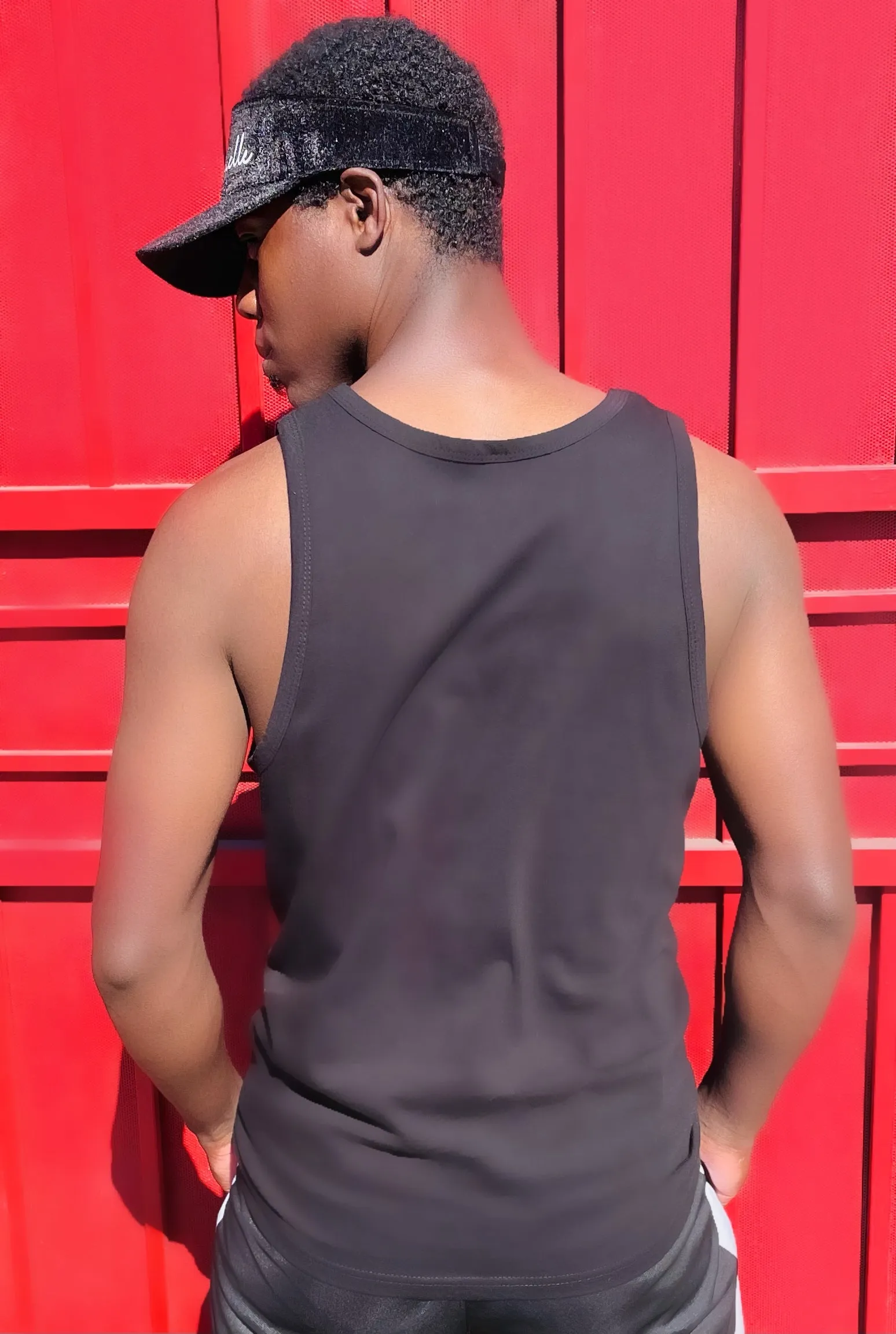 Fallon Aurielle Unisex Signature Classic Tank Top (Black & White)