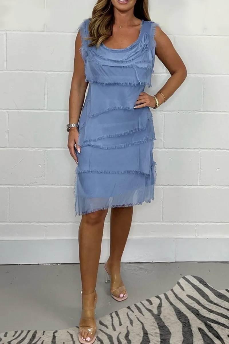 Fia – Flowy Women’s Chiffon Dress