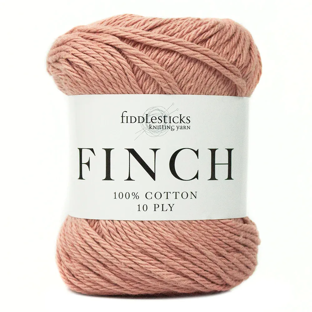 Fiddlesticks Finch Cotton - 10ply - 6217 Rose