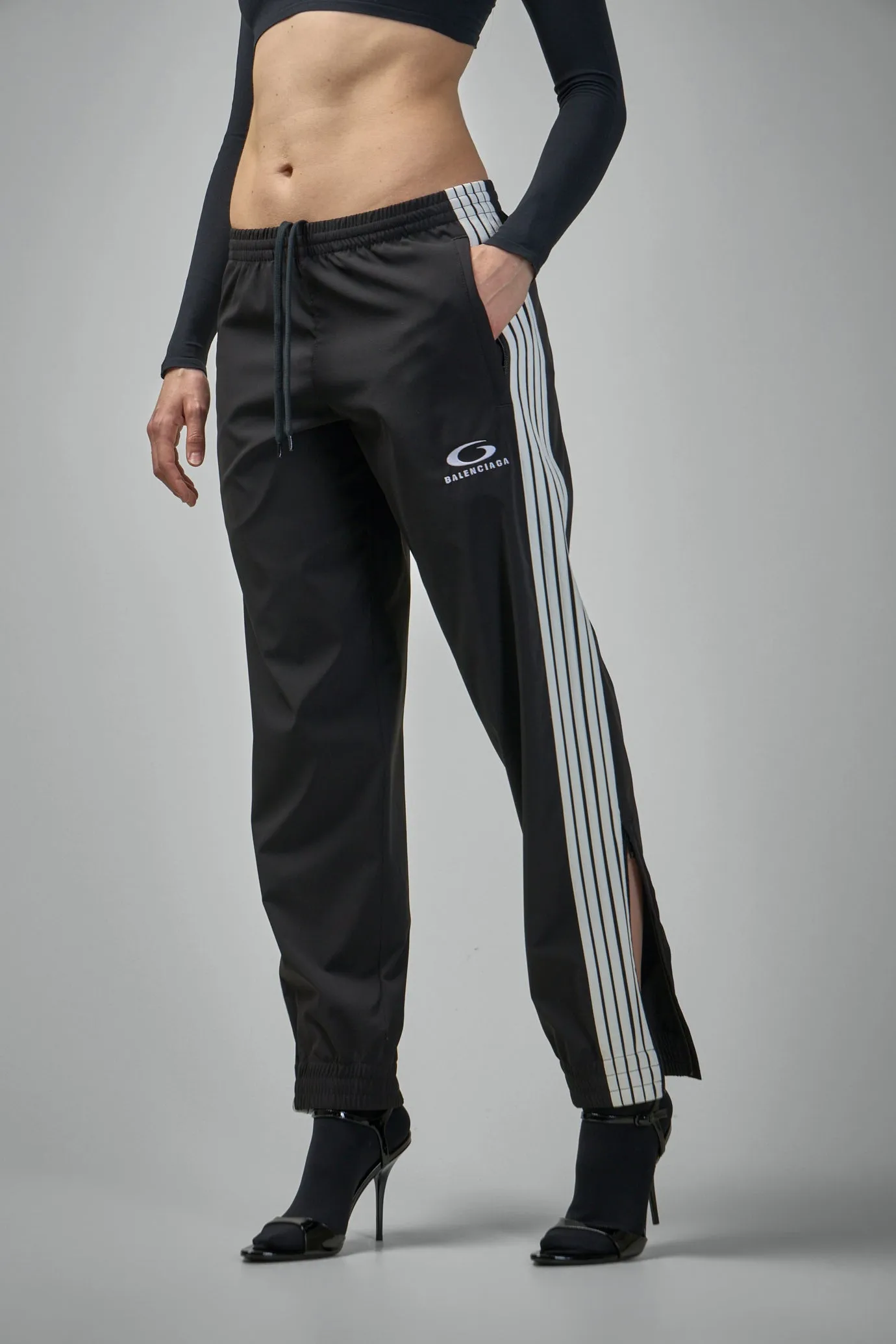 Fitted Tracksuit Pants