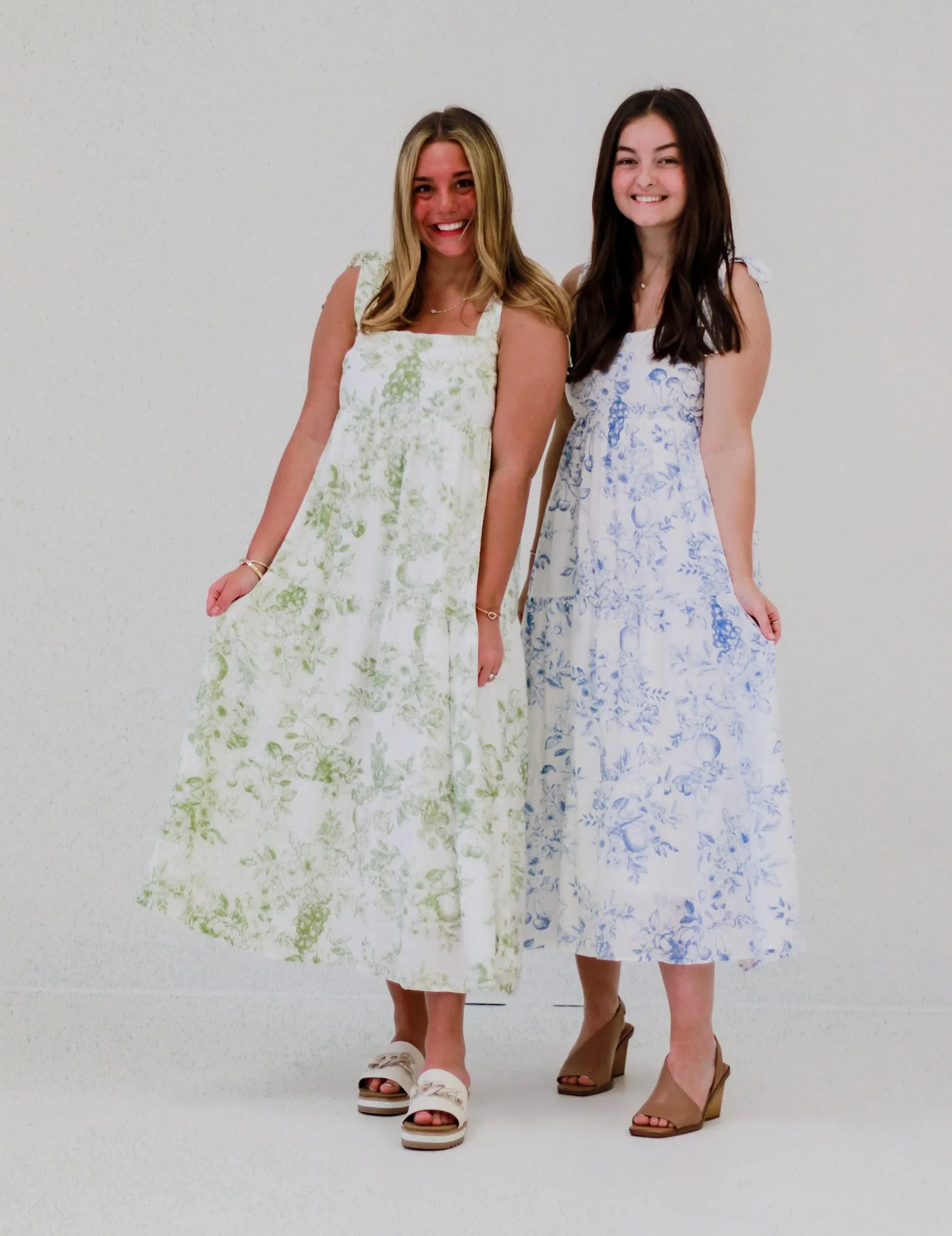 Forever With You Midi Dress in Blue