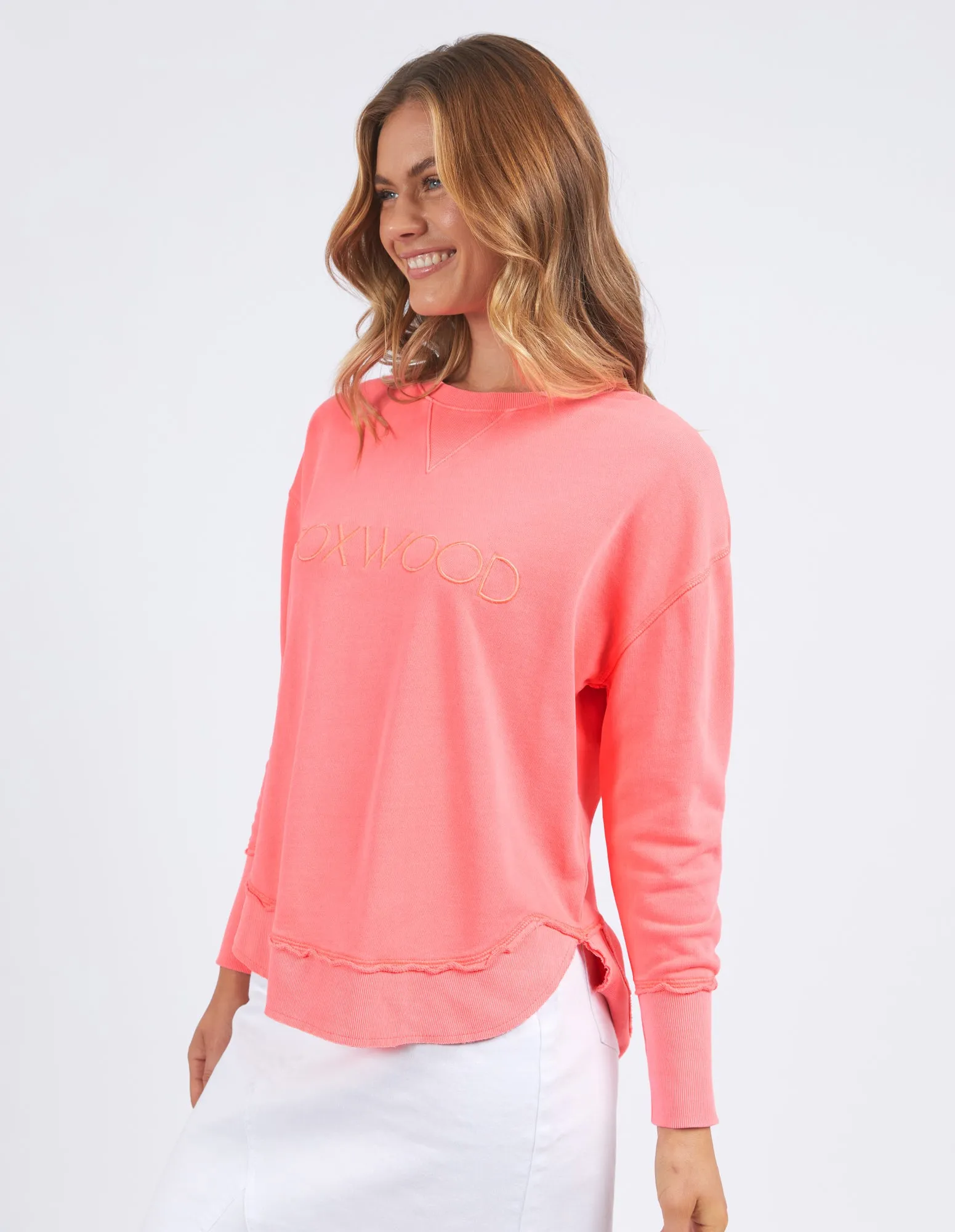 Foxwood II SIMPLIFIED Sweater - neon pink