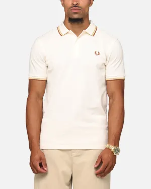 Fred Perry Twin Tipped Polo Shirt Ecru