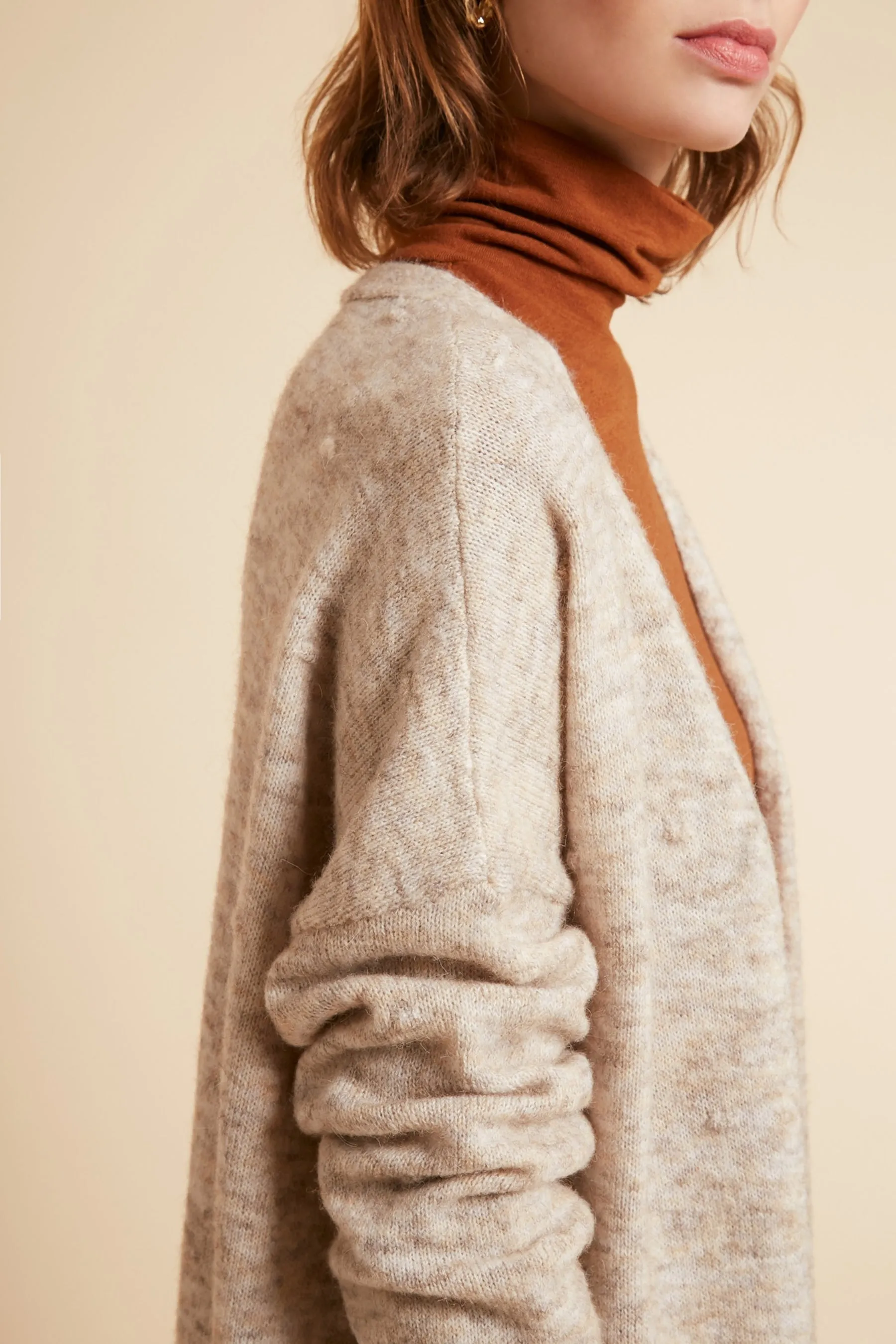 Frnch Lamia Cardigan (Beige)