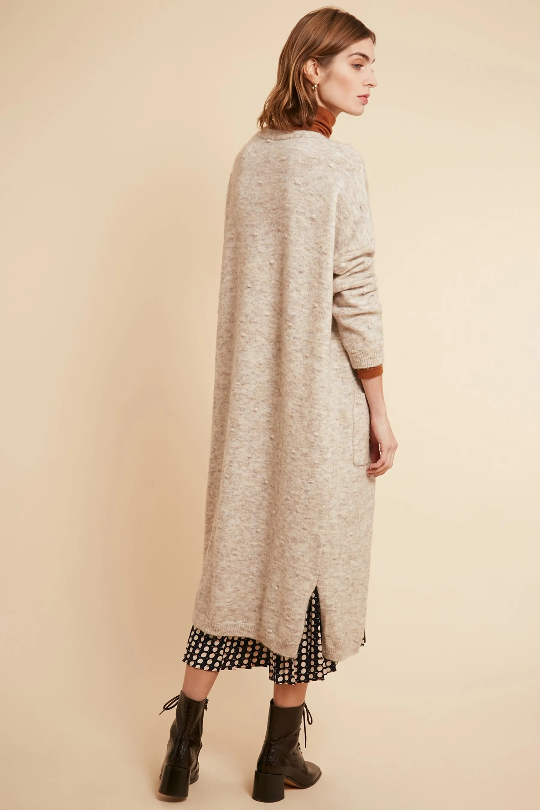 Frnch Lamia Cardigan (Beige)