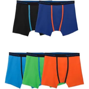 Fruit of The Loom Boys Boxer Briefs Solids and Prints