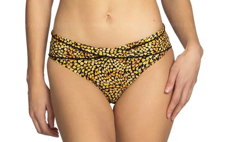 Georgia Ruffle Sleeve-Georgia Twist Bikini ::RET