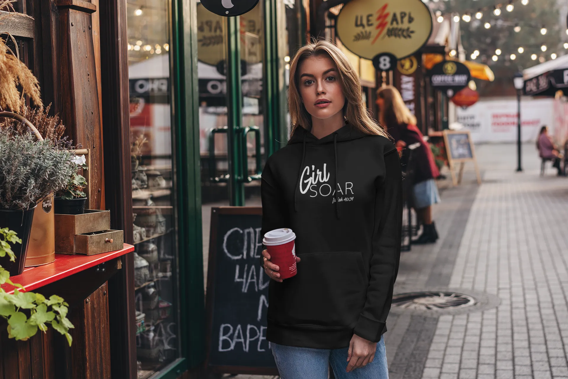 Girl Soar Hoodie