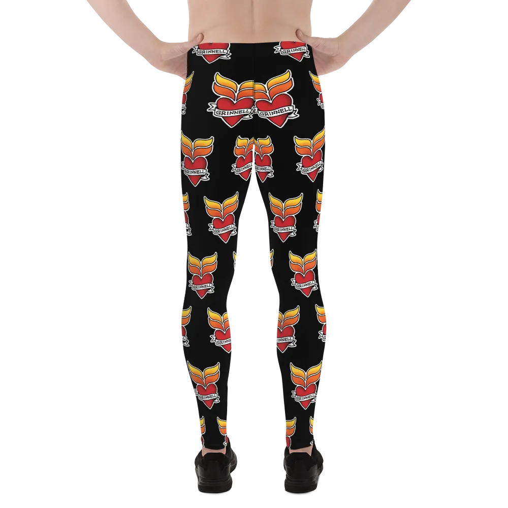 Grinnell Tattoo Print | Men's Leggings