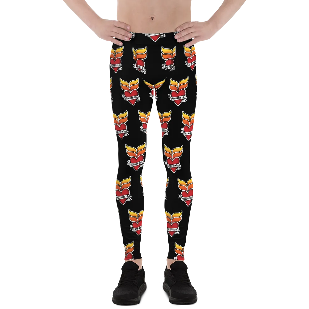 Grinnell Tattoo Print | Men's Leggings